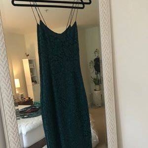 Beautiful Blue Green Lace dress size 2